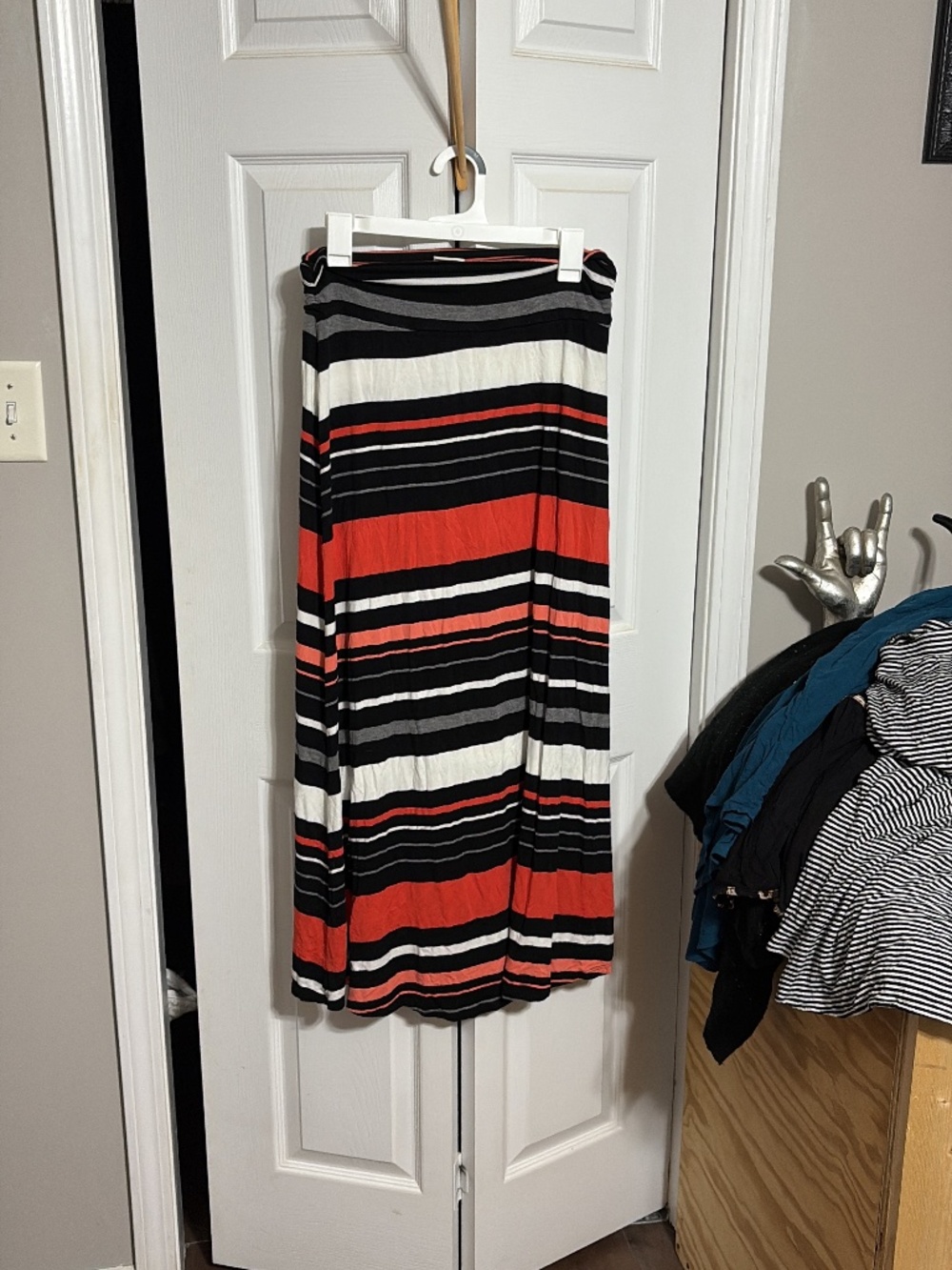 Striped skirt